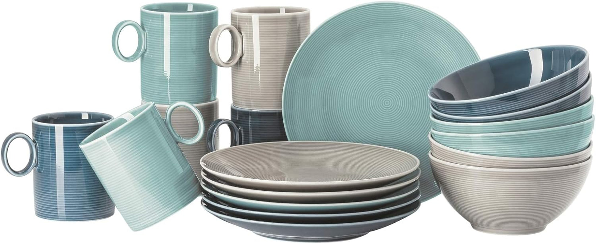 Thomas Loft van Rosenthal Color - Gemengde set 18-delig, 9999 CM