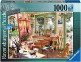 Ravensburger Puzzel 1000 stukjes - Mijn schuilplaats: de schuur van de kunstenaar Puzzel Naty Shop Nieuw ontwerp