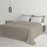 Italiaans beddengoed zomerdekbed CHIC, microvezel, DUBBEL 250X250Cm, bruin Dekbedden en dekbedden Naty Shop