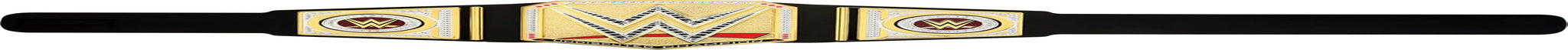 Mattel Mattel WWE Championship Belt, onbetwist WWE Universal Championship rollenspel en kostuum, ca. 100 cm lange kunstleren riem met unieke pasvorm, HYJ35 actiefiguren Naty Shop