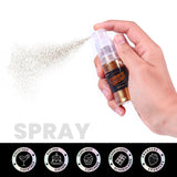 Eetbare glitter - 10G, roségouden drankglitter, eetbaar glitterpoeder, kleurstofpoeder voor levensmiddelen, goudpoeder, metallic glitterpoeder, glitterspray voor cocktails, chocolade, cakes, fondant