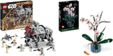 LEGO Star Wars At-Te Walker mobiel speelgoedmodel minifiguurset inclusief 3 Clone Troopers, Battle Droids en Dwarf Spider Droid 75337 bouwsets Bekijk het LEGO-Store 10311 Orchid Icon Pack