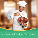 LINDOR witte chocoladebolletjes, 1 kg en LINDOR | Hersluitbare zak van 1 kg | ca. 80 melkchocoladebolletjes met muntvulling | Bulkverpakking, pralinegeschenk, chocoladegeschenk