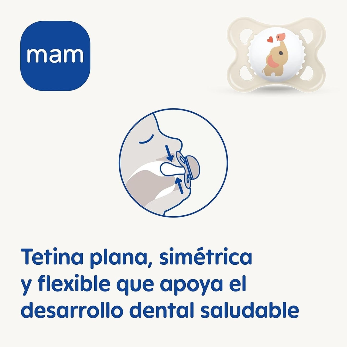 MAM Clip It Fopspeen! Broach & Original S226 Skinsoft™ siliconen, ultrazacht, voor baby's vanaf 0+ maanden