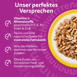WHISKAS Natvoer voor katten in gelei 120 x 85g Selectie van gevogelte
