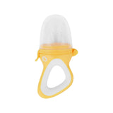 Badabulle babyvoederbakje met beschermhoes, ergonomisch handvat, kalmeert het tandvlees en introduceert nieuwe smaken, vanaf 4 maanden, BPA-vrij