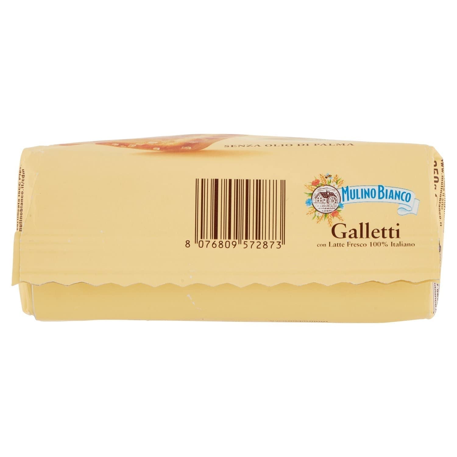 White Mill Frollini Galletti-koekjes met verse melk, 100% Italiaans, 350 g
