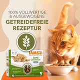 IAMS Delights Land Collection Graanvrij nat kattenvoer - Vleesvariatiepakket Multipack Graanvrij natvoer voor katten van 1 jaar en ouder 12 x 85 g