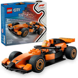 LEGO City F1 Racer met McLaren racewagen - Formule 1 speelgoedmodel met racewagen en minifiguur - klein cadeautje voor jongens en meisjes vanaf 6 jaar of motorsportfans 60442 Bouwsets Besuche den LEGO-Store Standaard titel