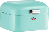 Wesco 235 001 Mini Grandy broodmand 17 x 18 x 12 cm (L/B/H) roze, roestvrij staal Voedselbewaardozen Naty Shop Mint