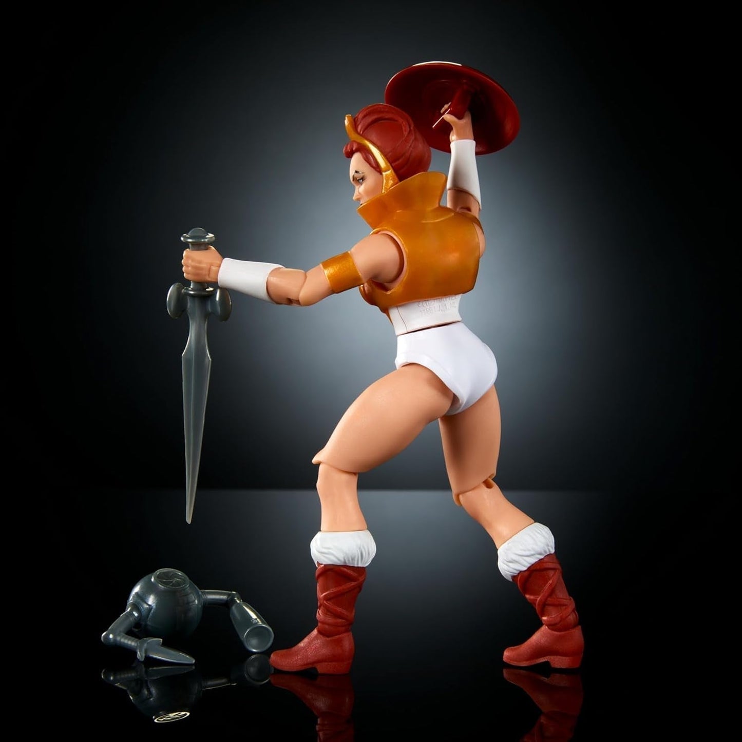 Masters of the Universe Origins Toy Cartoon Teela-actiefiguur Ongeveer 14 cm hoog Motu Heroine-accessoire en ministrip HYD27-actiefiguren Naty Shop