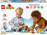 LEGO 10997 DUPLO Disney Mickey en zijn vrienden kampeeravontuurset met camper, kano en Daisy Duck-figuur, bouwspeelgoedcadeau voor peuters vanaf 2 jaar, meisjes en jongens Bouwsets Besuche in LEGO-Store