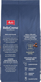 Melitta BellaCrema La Crema koffiebonen 1kg en BellaCrema Decaffeinato cafeïnevrije koffiebonen 1kg