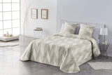 VIALMAN Sofia 30 Bouti Licht dekbed voor tweepersoonsbed | dekbedmaat 250 X 270 cm, grijs Quilts en quilts Naty Shop Beige 180 X 190 Cm