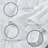 Degrees of Comfort verzwaarde deken 135X200Cm 7Kg, anti-stress therapiedeken gemaakt van 100% katoen, zware deken Verzwaarde deken voor volwassenen Kan de slaap verbeteren en stress verminderen Graden van comfort Bedden en dekens