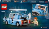 LEGO Harry Potter Vliegende Ford Engeland Bouwspeelgoedauto voor kinderen Cadeau voor jongens, meisjes en alle fans vanaf 7 jaar Set met 2 minifiguren inclusief Ron Wemel Rollenspel 76424 Bouwsets Besuchen in LEGO-Store
