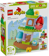 LEGO DUPLO boom om te balanceren en te stapelen, ontwikkelingsspeelgoed, bouwset voor kinderen vanaf 18 maanden, creatief speelgoed voor kinderen, educatief speelgoed met 2 speelgoedvogels 10440 Bouwsets Besuche den LEGO-Store