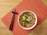 Nissin Ramen Premium - Miso Spicy 10-pack Japanse stijl luchtdroge instantnoedels voor 'restaurantstijl' Ramen met een licht pittige smaak van miso en wakamevlokken (10 x 90,7 g)