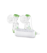 MAM - Elektrische Doppel-Milchpomp – 2-in-1-Milchpomp Met 9 Intensieve Voedingen en 3 Stunden Akkulaufzeit – 2 Easy Start Anti-Koliekenflesjes & 2 Vorratsdosen Inklusive – Grün Accessoires Voeding en Borstvoeding Baby Naty Shop