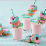 Wilton Donut-Backform Mit 12 Mulden Donutform, Hogere Donut Backform Mit Antihaftbeschichtung voor 12 Mini-Donuts, Spülmaschinenfest Vormen en bakplaten Naty Shop