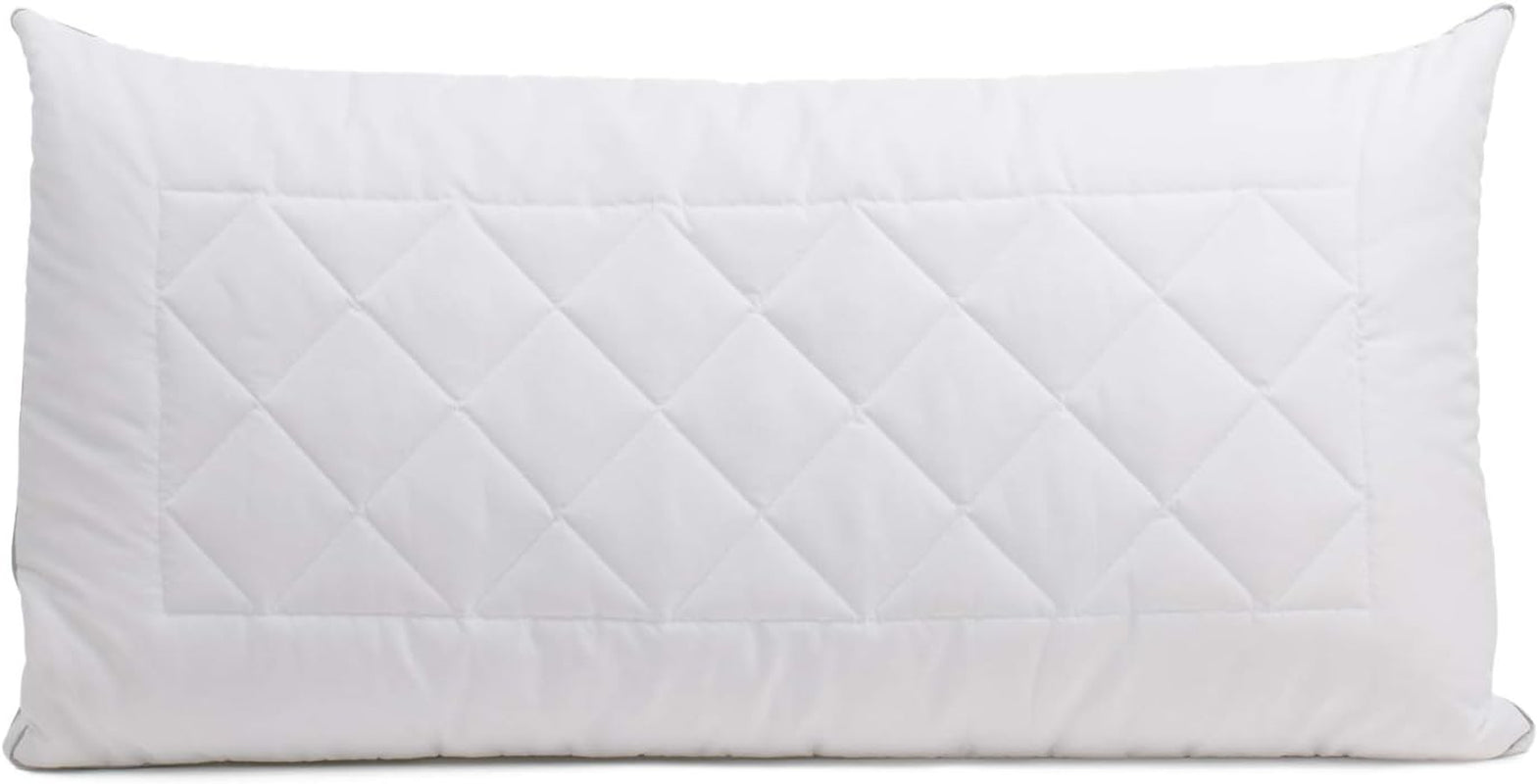 Gözze - Kussen met binnenkussen 150G en klimaatstrip, inclusief navulzakje, 40 X 80 Cm - Wit Naty Shop standaard kussens Wit 40 X 80 Cm