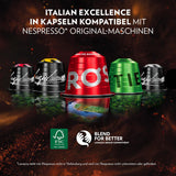 Lavazza Qualità Oro, Arabica-Bohnen met fruitig-bloemige smaak, 10 capsules, geschikt voor Nespresso