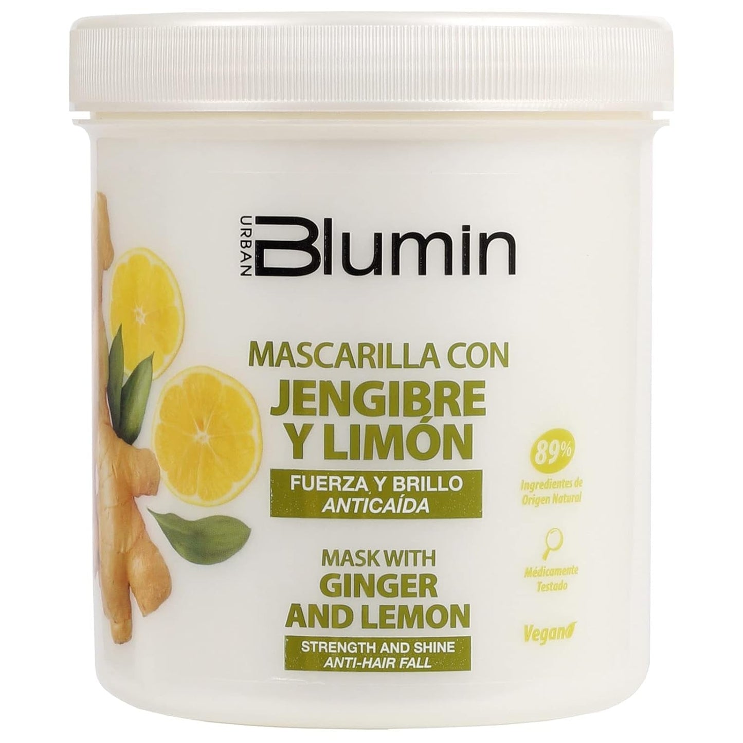 Urban Ginger and Lemon Hair Mask 700ml Naty Shop Haarmasker Standaard titel
