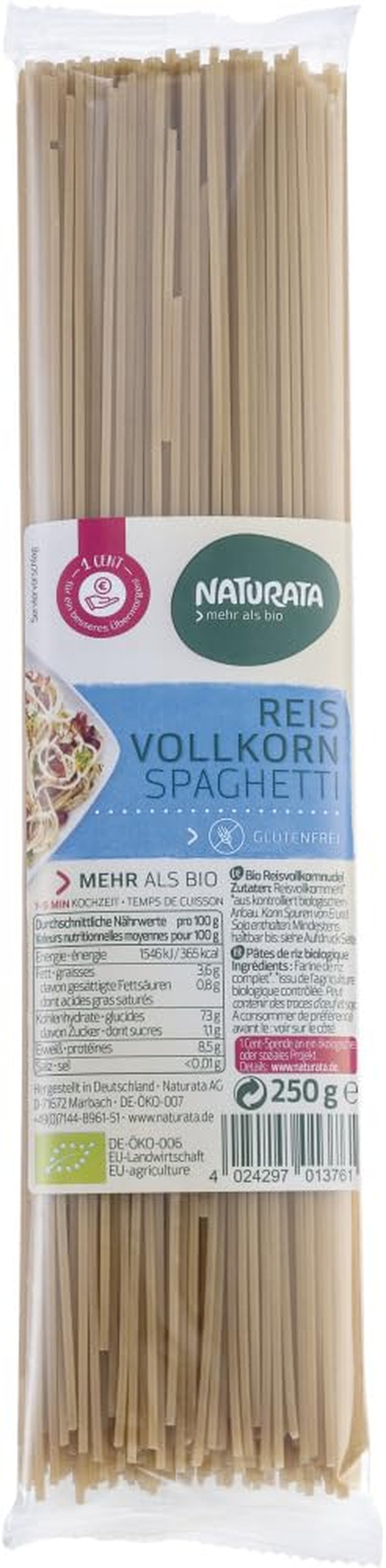 Biologische penne, volle rijst (1 x 250g)