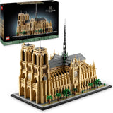LEGO Architecture Notre-Dame de Paris, verzamelobject voor volwassenen, Frankrijk-souvenir, cadeau voor vrouwen, mannen, globetrotters en liefhebbers van geschiedenis, architectonisch model 21061 Bouwsets Bekijk de standaardtitel van de LEGO-winkel
