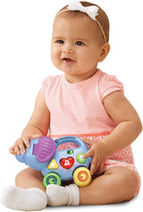Vtech Baby Kleine Duwende Olifant - Interactief duw- en speelspeelgoed - Met liedjes, melodieën, zinnen en geluiden - Voor kinderen van 6-36 maanden Babyspeelgoed Naty Shop