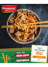 Udon-noedels DIAMOND, snelle en gemakkelijke bereiding, vegetarisch, veganistisch - 1 x 200 g