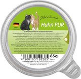 GranataPet Filet à la carte Kip PURE, nat kattenvoer, graanvrije filetstukken, kattenvoer zonder toegevoegde suikers, hoog vleesgehalte, 6 x 85 g