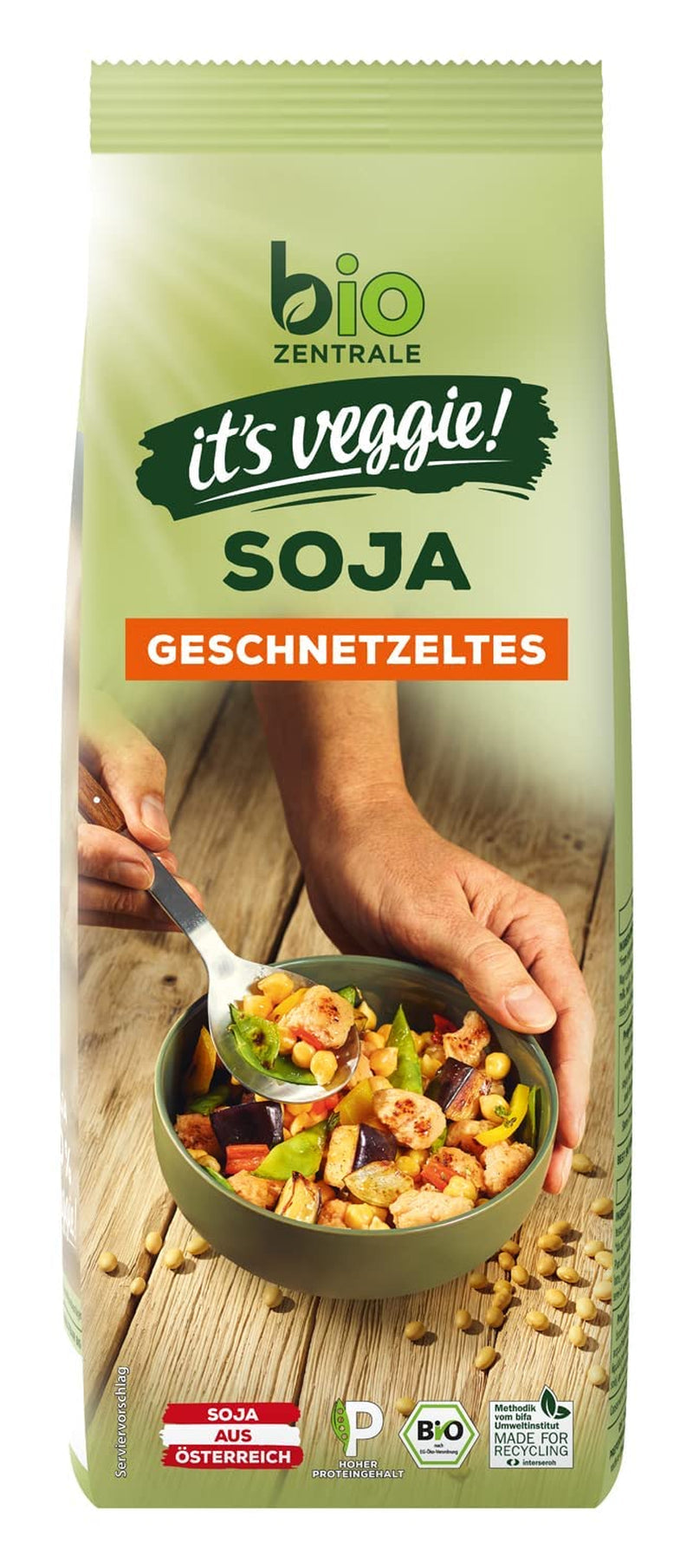 Biozentrale Bulgur in bakje met groenten en gember | 200 g perfect voor een snelle afhaalmaaltijd | bron van veganistisch eiwit | gemakkelijk te bereiden