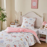 Beddengoed voor kinderen, Regenboog, microvezel Beddengoed - kinderen Naty Shop