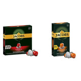 Kaffeekapseln Lungo Classico, Intensität 6 van 12, 20 Nespresso®* compatibel Kapseln, 10 x 20 & Kapseln Espresso Classico, Intensität 7.100 Nespresso®* compatibel Kaffeekapseln, 10x10 Getränke