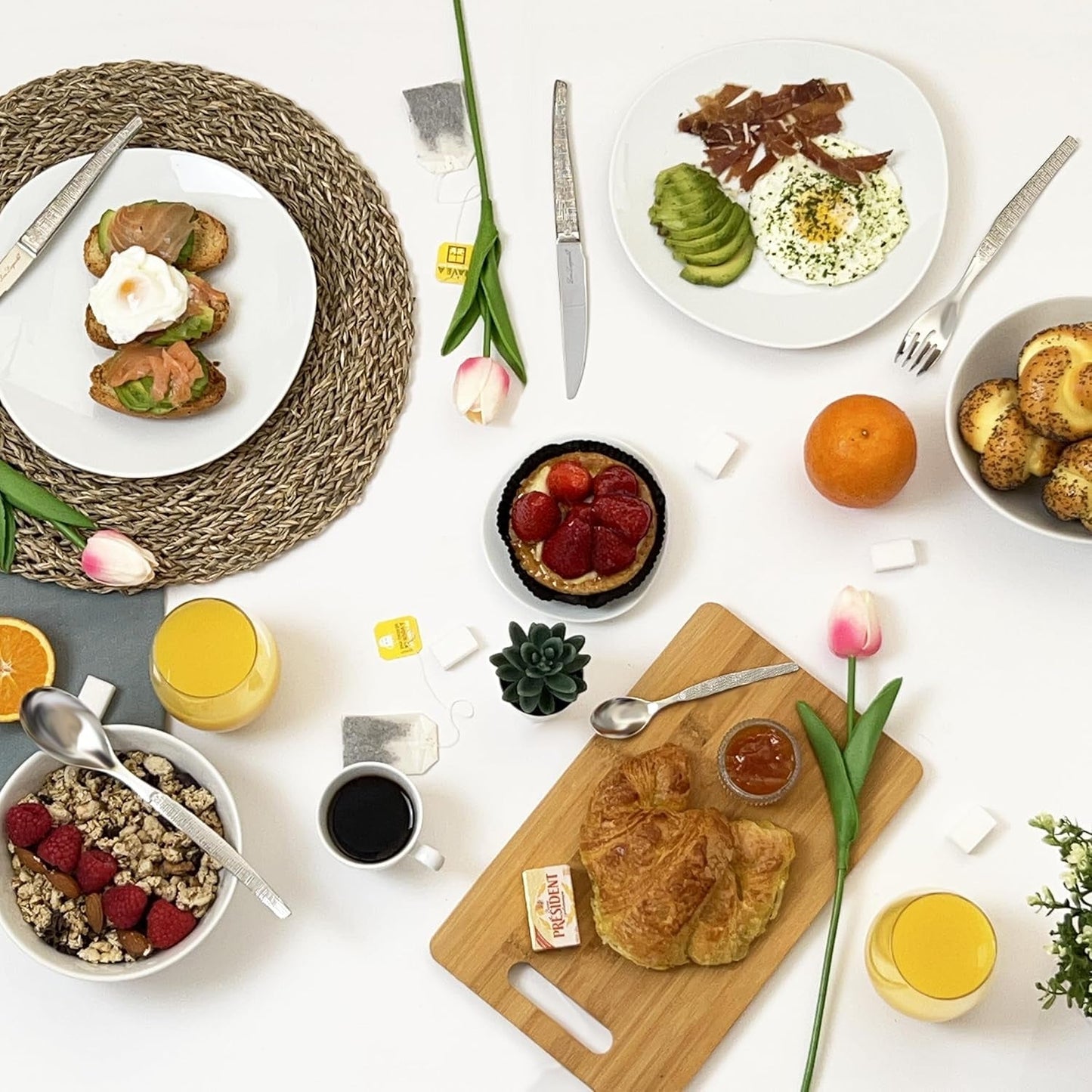 JET Bestek met glanzend design, uitzonderlijke bestekset, 30-delig Naty Shop Kitchen