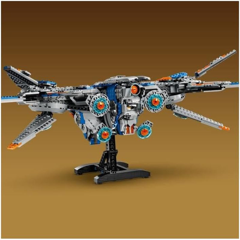 LEGO Marvel Guardians of the Galaxy: The Milano Building ruimteschipmodel met 4 superhelden minifiguren Avengers Flyer voor ruimteavonturen cadeau voor jongens en meisjes 76286 Bouwsets Beuche in LEGO-Store
