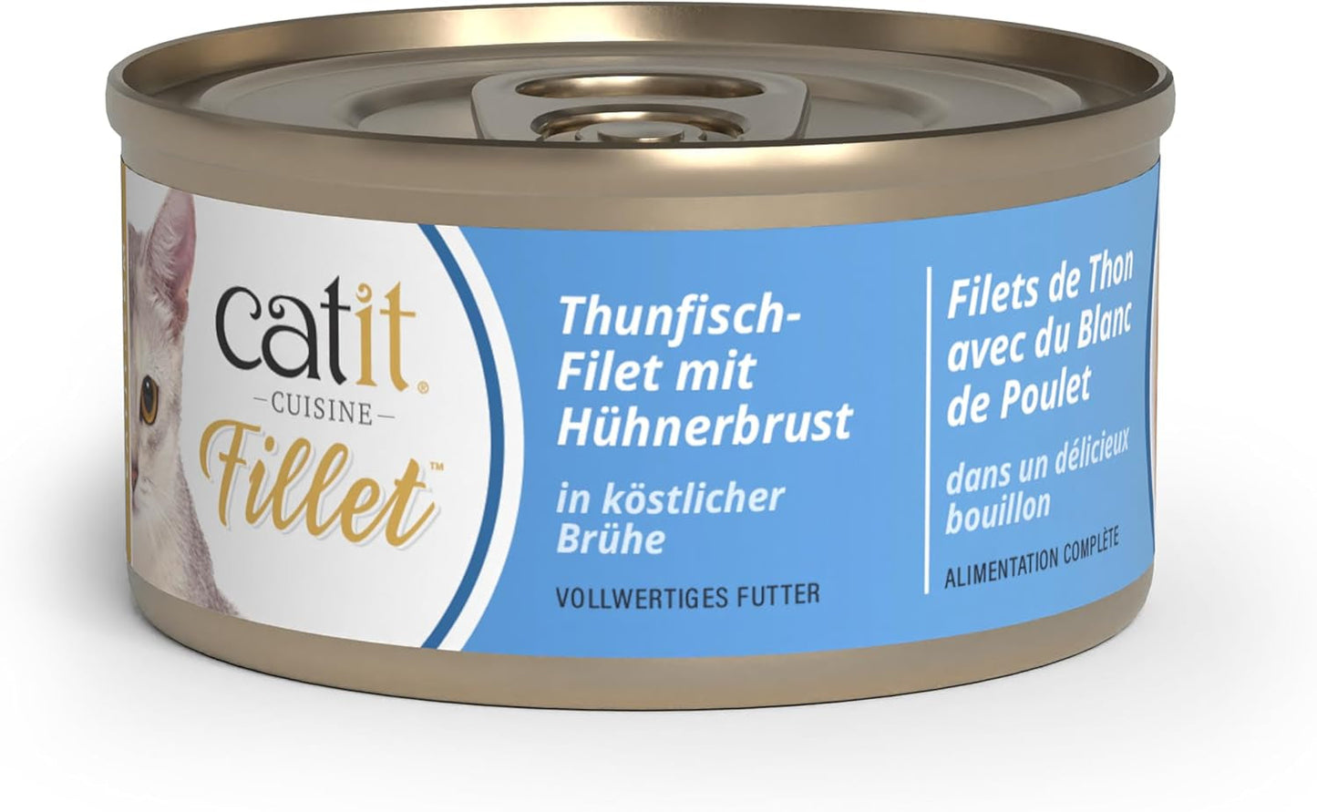 Catit Cuisine - Tonijnfilet met Kipfilet in Köstlicher Brühe, 75g