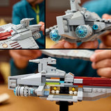 LEGO Star Wars 75404 Acclamator Class aanvalsschip uit Attack of the Clones - ruimteschip om te verzamelen, bouwen en tentoon te stellen - fantasiebouwset - cadeau voor volwassenen en tienerfans Bouwsets Besuche in LEGO-Store