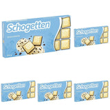 Schgetten Stracciatella chocoladereep 100g, individueel geportioneerd. Een genot. Stuk voor stuk.