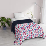 Fantasie Italiaans beddengoed Microvezel Zomer 1,5 bedden Murrine Quilts & Quilts Naty Shop Flower Petals 1 Posto E Mezzo