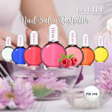 LALILL Nagelriemolie 75Ml - Himbeere Nagelpflegeöl - Nagelöl Pflege Für Nägel Nagelhaut - SPA Maniküre Naildesign Hände - Veganistisch - Met pipet