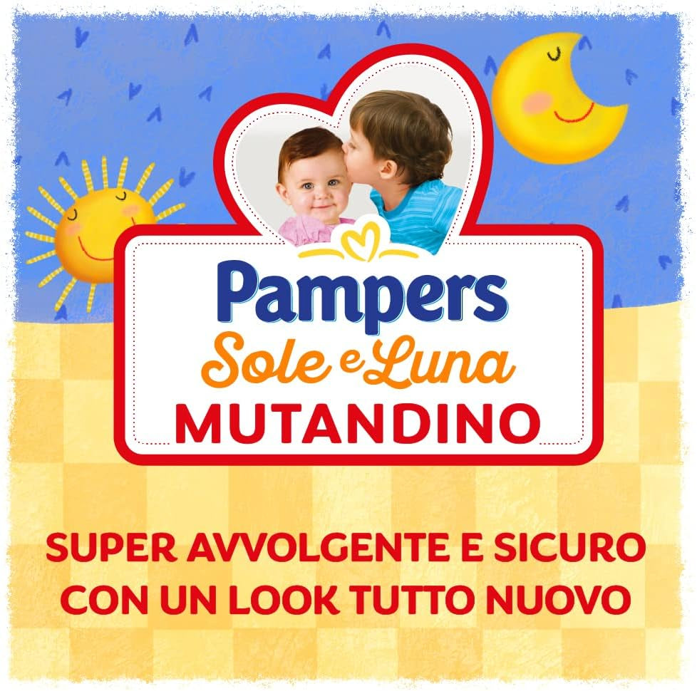 Pampers Sole e Luna Maxi luier, maat 4 (8-15 kg), 60 luiers