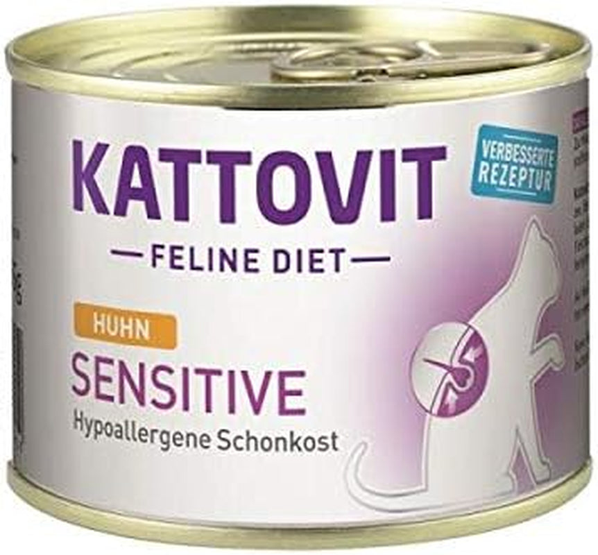 Kattovit Feline Diet Sensitive Kip 12x185g