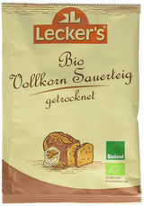Lecker'S Bio Vollkorn Sauerteig (10 X 30 G) Mengsel voor bakken en koken Naty Shop Standaardtitel