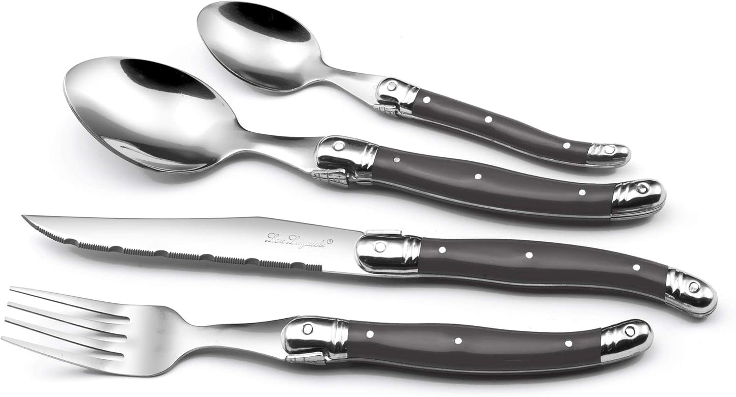 LOU LAGUIOLE TRADITION Steakbestekset 24-delig Keuken Naty Shop