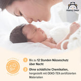 Amazon-merk: Mama Bear Disney Ultra Dry-luiers, maat 3 (4-9 kg) - maanddoos, wit, 172 stuks (2 verpakkingen van 86)
