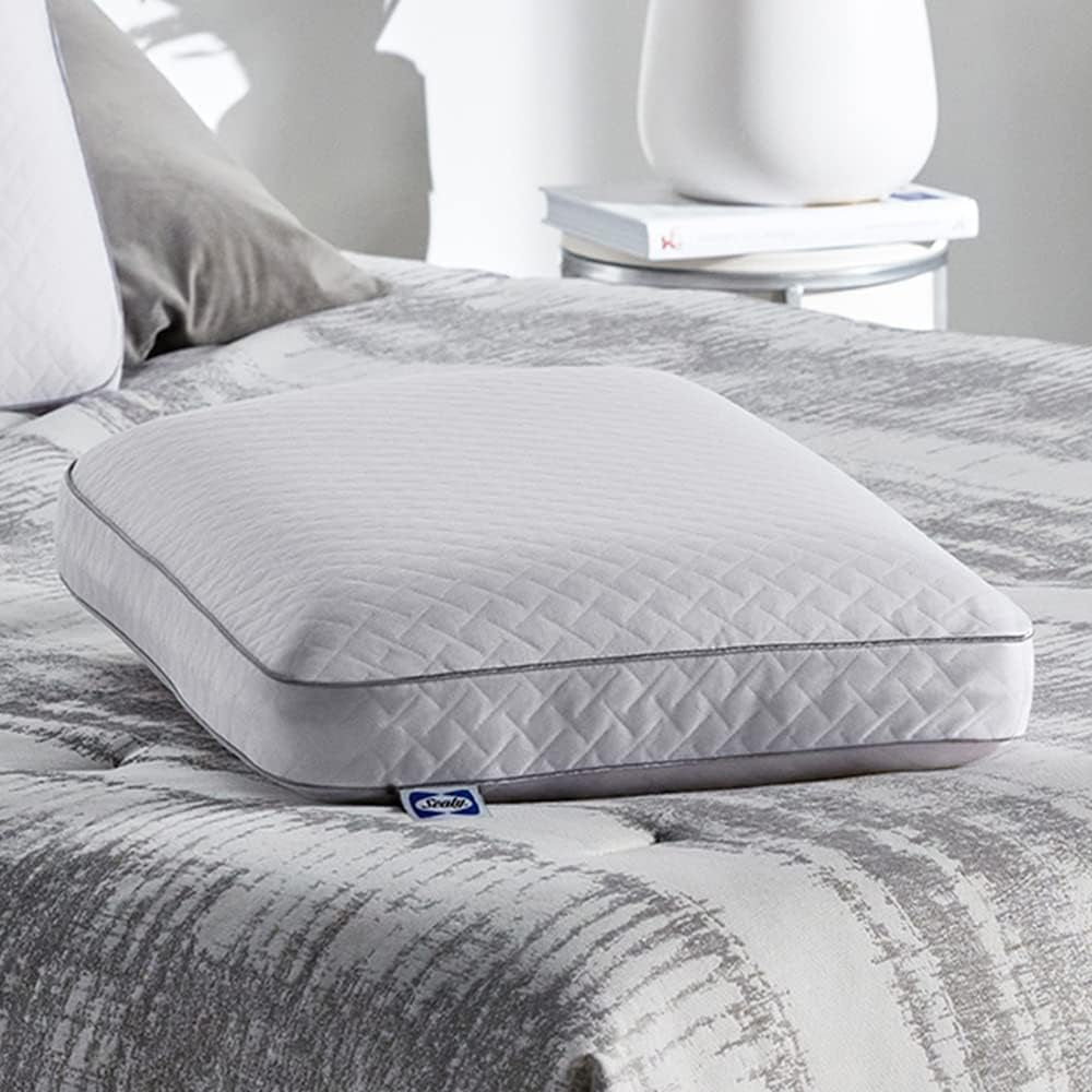 Sealy Essentials Memory Foam Kussen Standaard Wit 2-delig Naty Shop Standaard Kussens