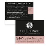 Ankerkraut Symphonie, pepermix voor het op smaak brengen met geur en smaak, 140 gram Specerijen Naty Shop