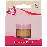 Funcakes Sparkle Dust Classic Gold: Glitterstof van voedingskwaliteit voor taartdecoratie, Halal gecertificeerd